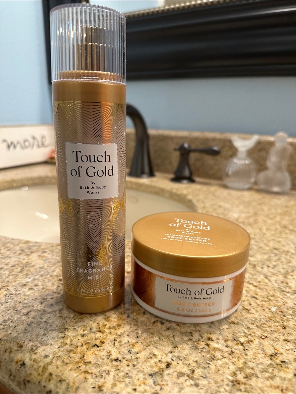 Bath & Body Works Touch of Gold Body Mist & Butter - Gold